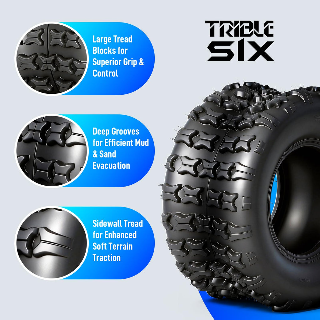 18x9.5-8 All-Terrain ATV/UTV Tires Set of 2 O54921