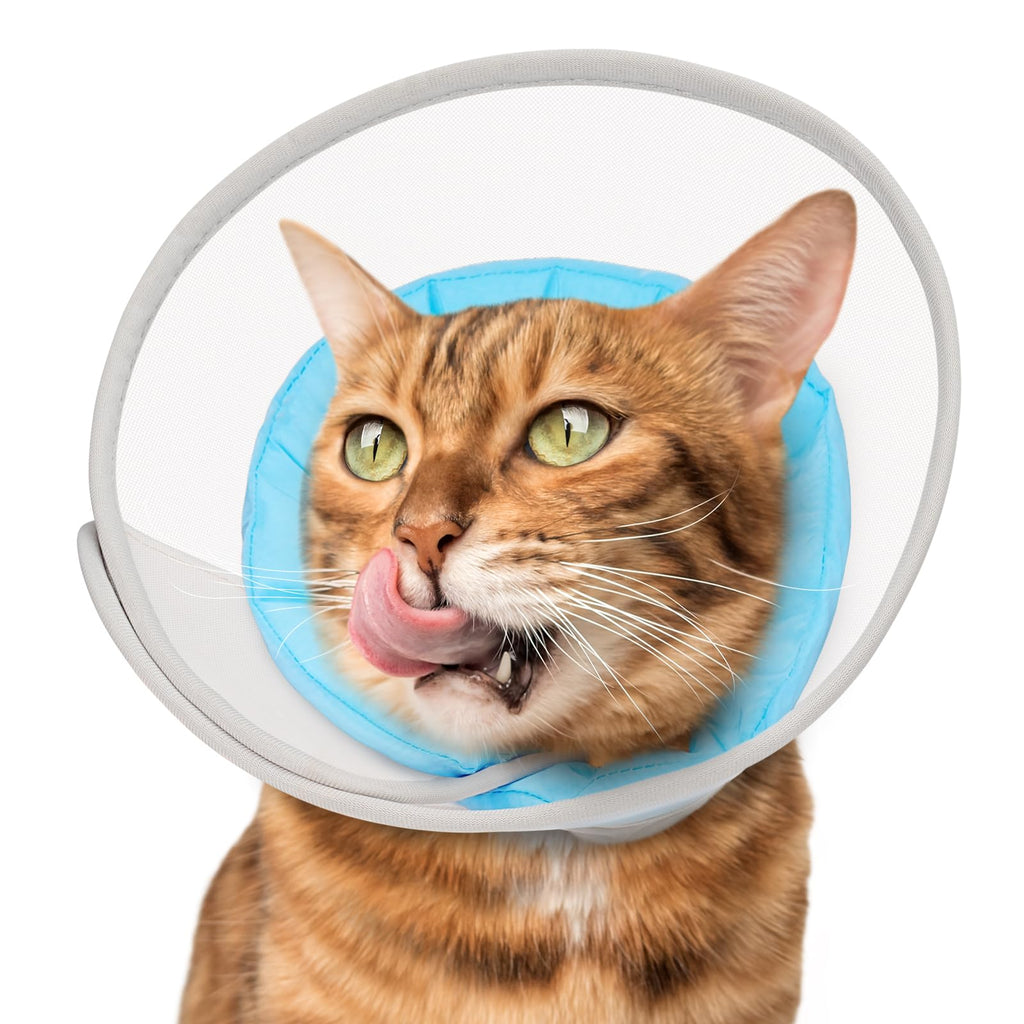 Soft Waterproof Mesh Cat Recovery Cone Collar R9929