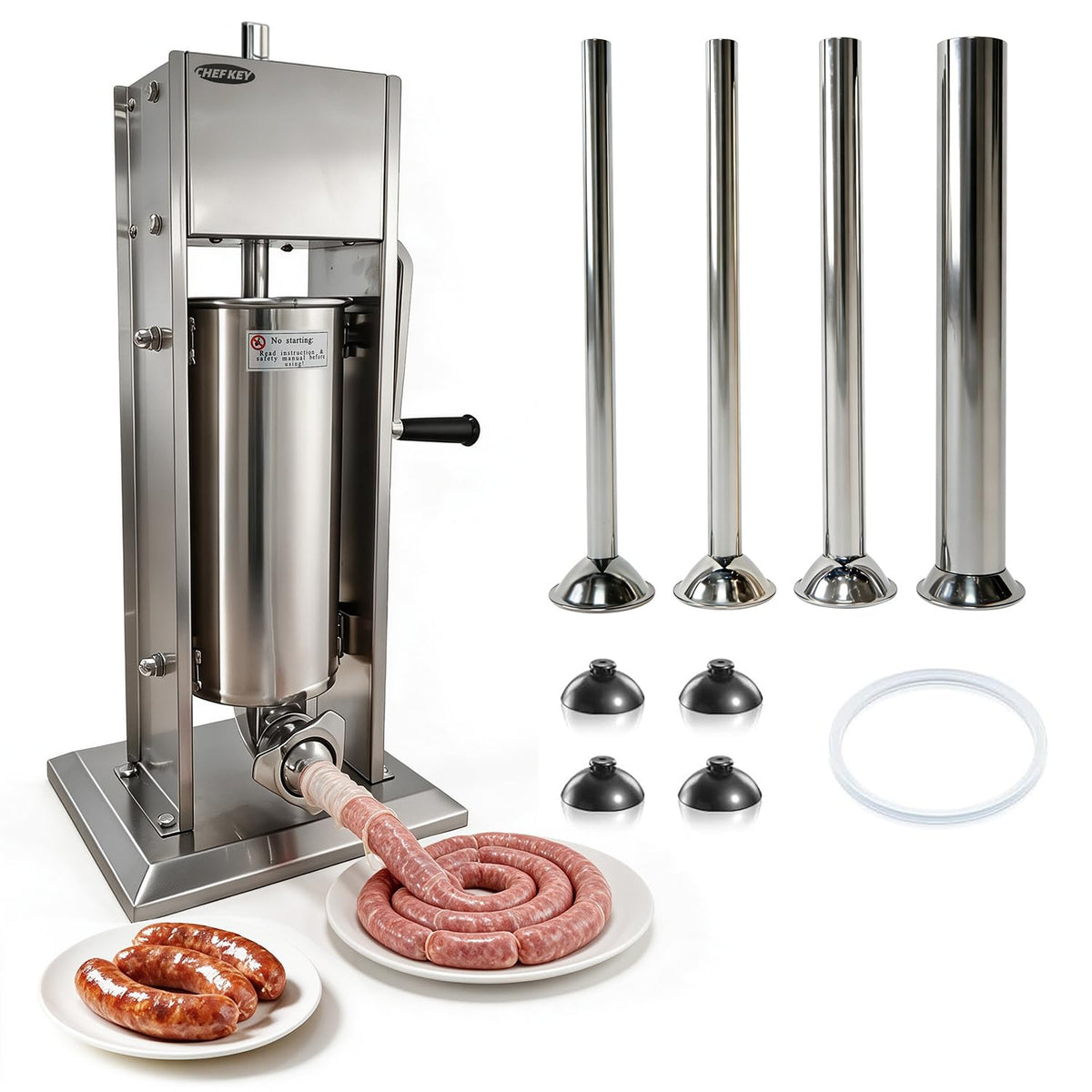 11LBS/5L Vertical Sausage Stuffer F604