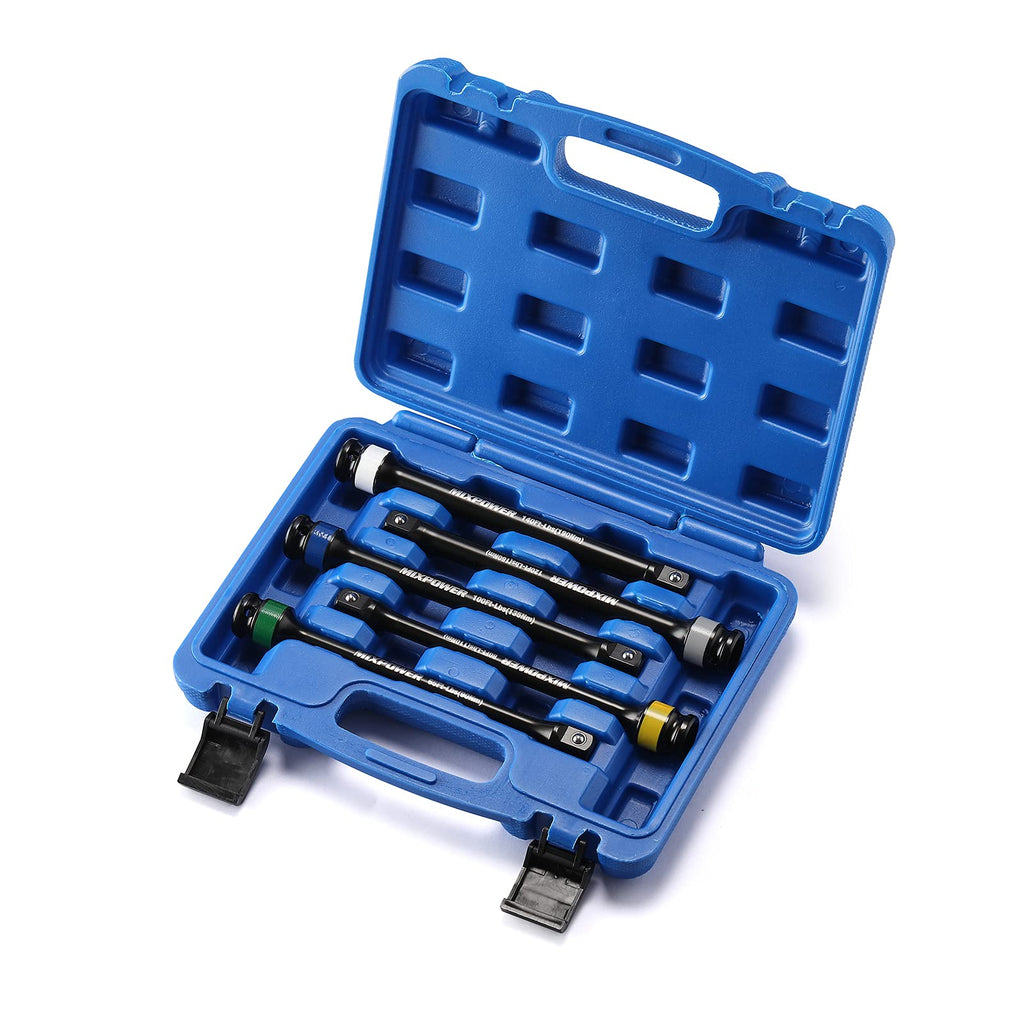 5 Piece 1/2" Drive Torque Limiting Socket Extension Bars R9953