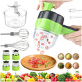 Electric Vegetable Slicer Set 4 in 1 Portable Rechargeable Wireless Food Processor O5620