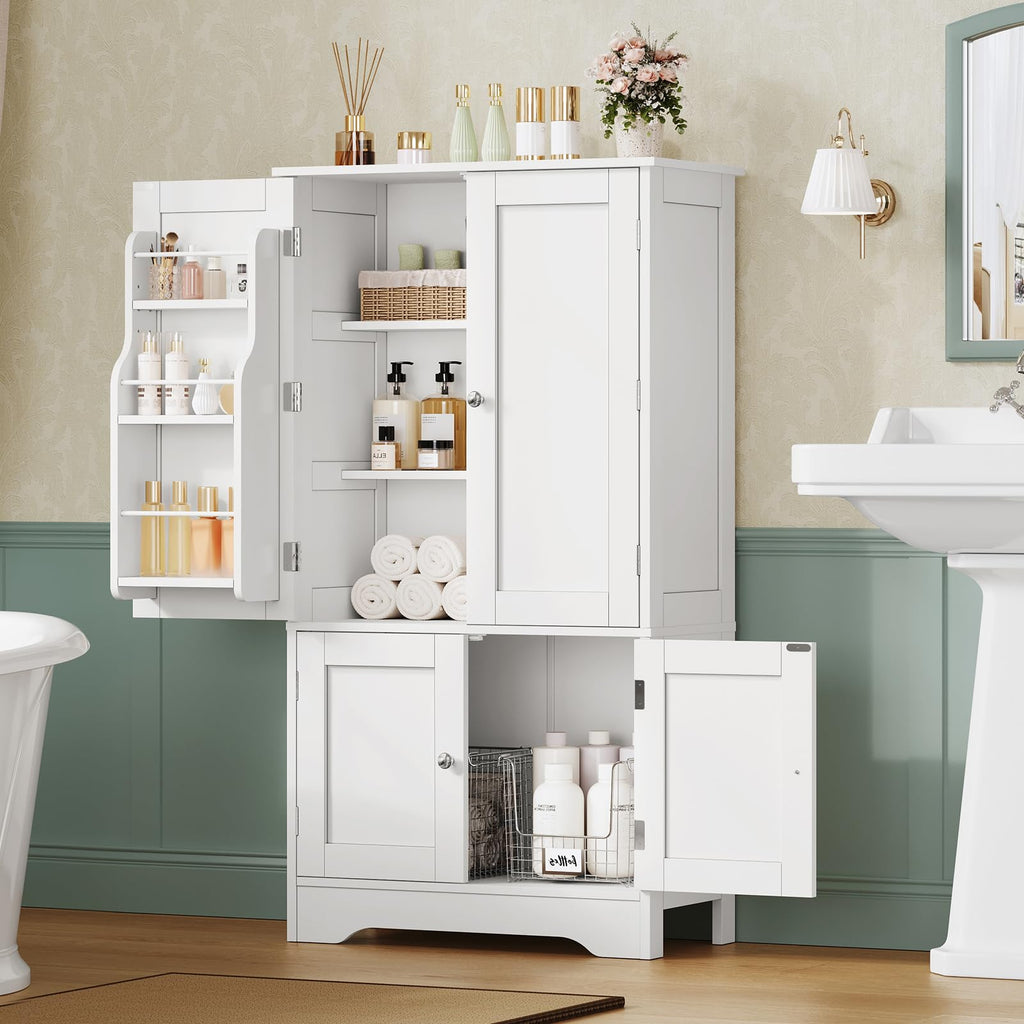 43”H Pantry Cabinet with 4 Doors Y502429