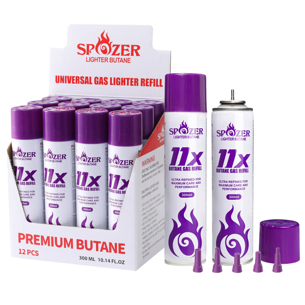 11X Butane Refill 12 Pack D804513