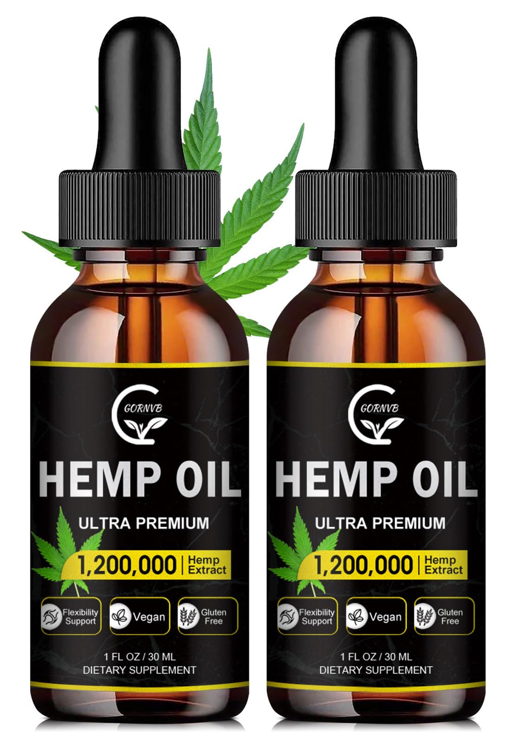 High Potency Hemp Oil 2-Pack C816114
