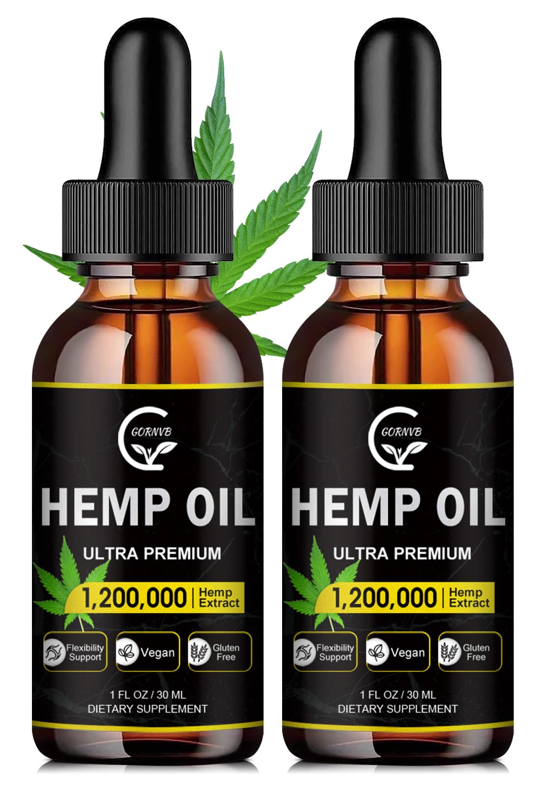 High Potency Hemp Oil 2-Pack C816114