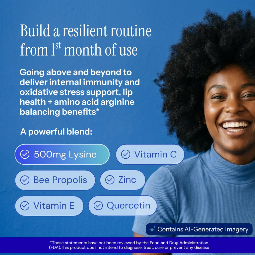 L-Lysine & Propolis with Quercetin, Vitamin C, Vitamin E & Zinc N394724