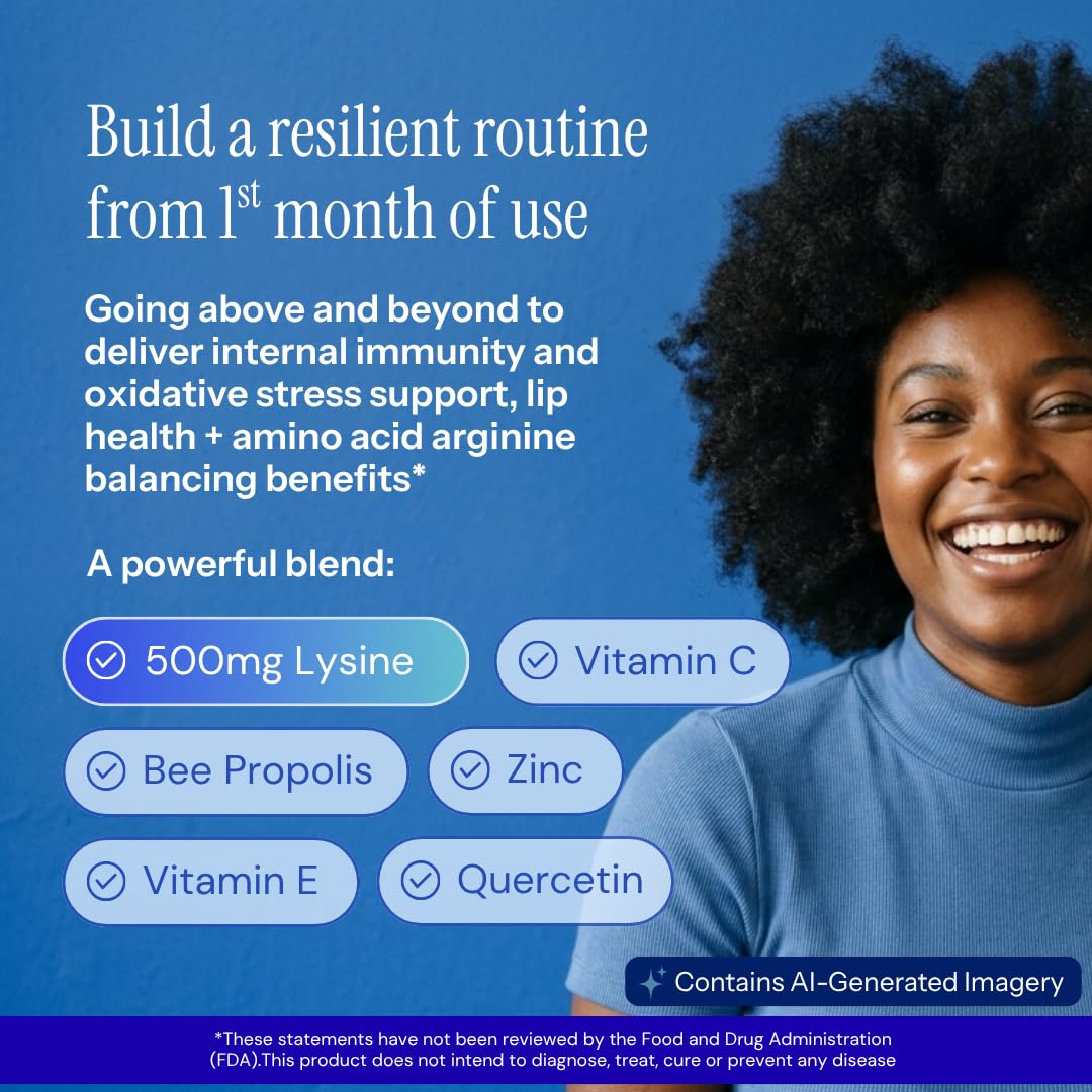 L-Lysine & Propolis with Quercetin, Vitamin C, Vitamin E & Zinc N394724