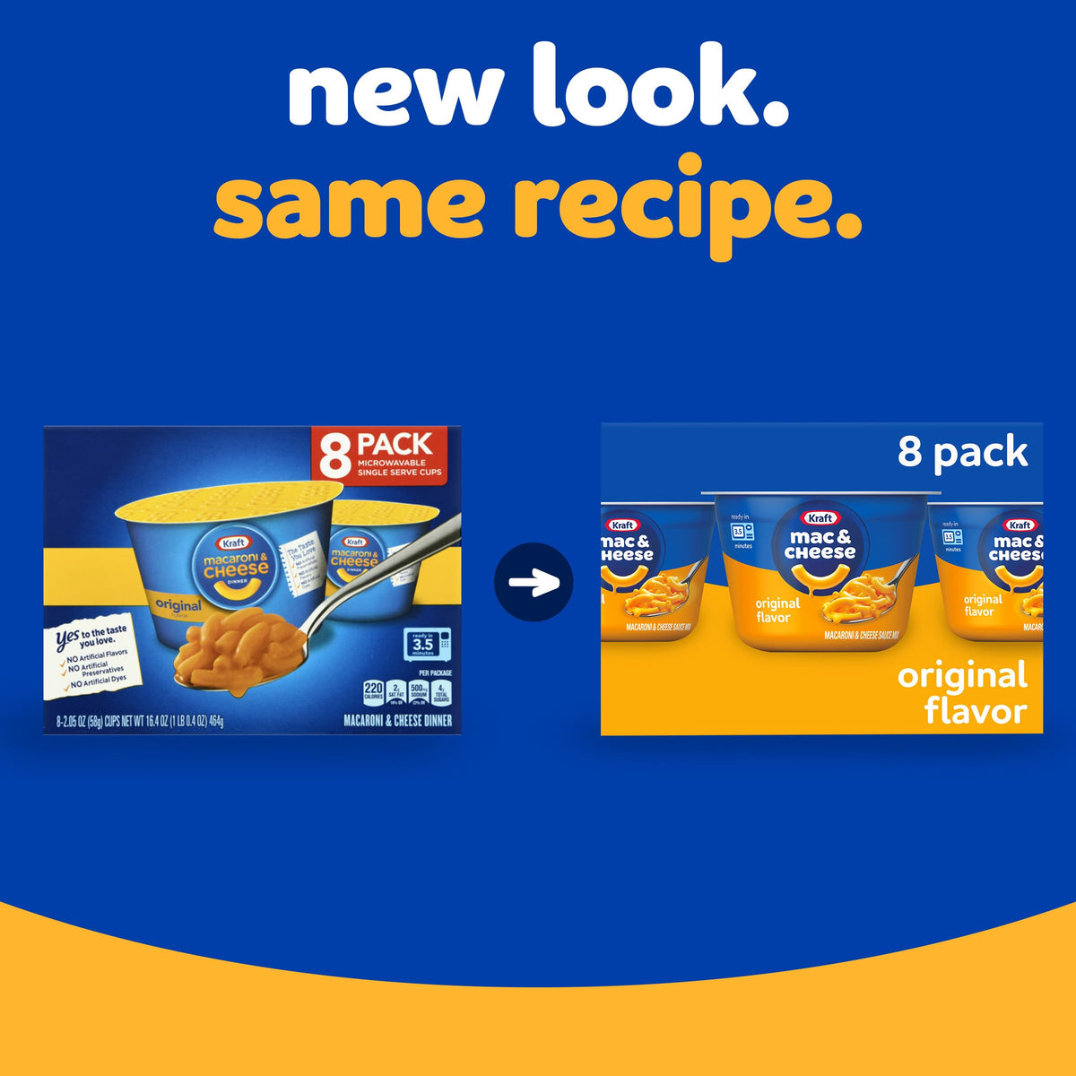 Microwavable Macaroni and Cheese Cups 8 ct F361