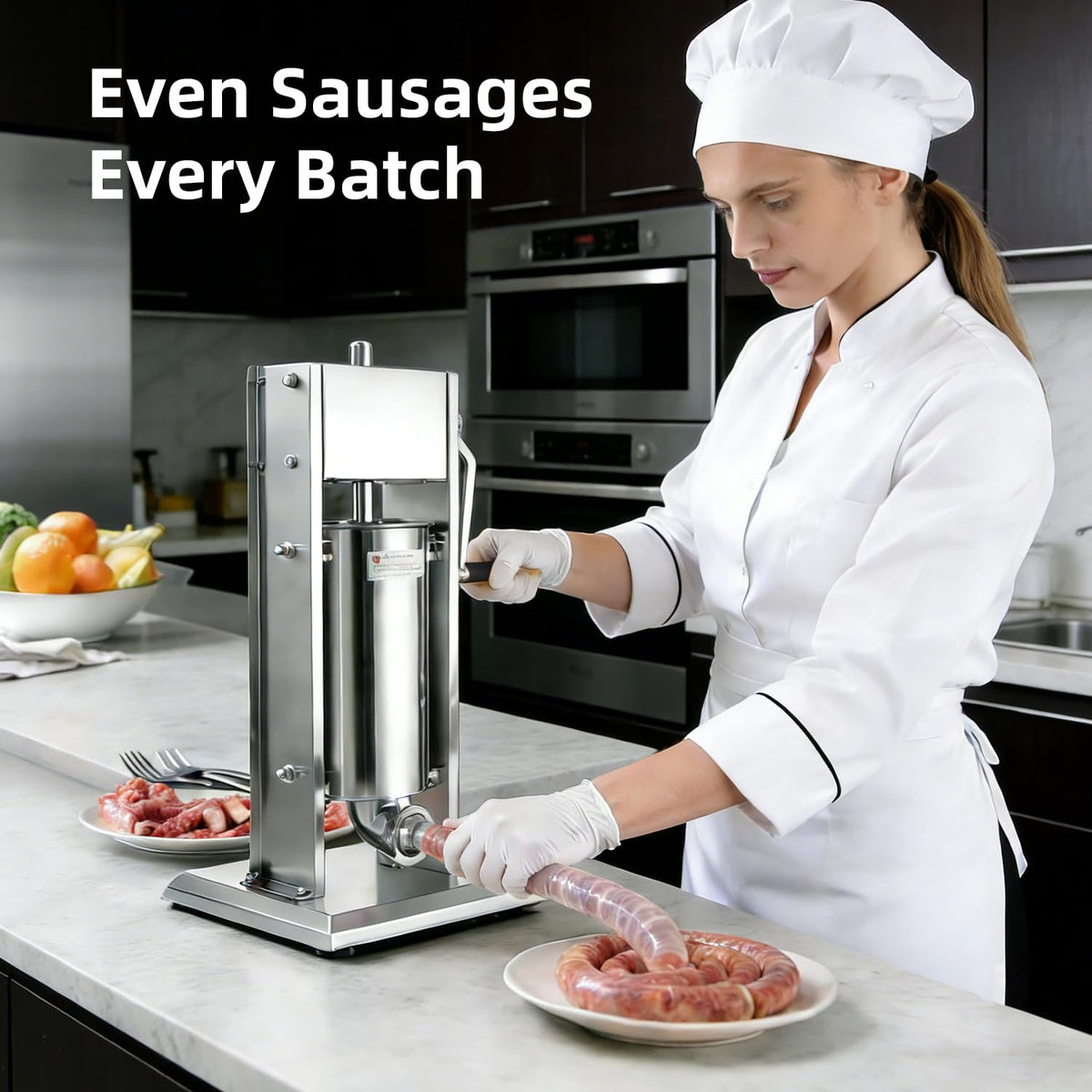 11LBS/5L Vertical Sausage Stuffer F604