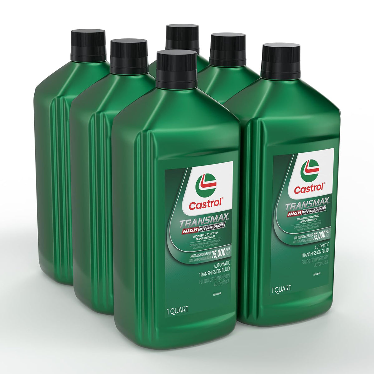High Mileage Automatic Transmission Fluid, 1 Qt, Pack of 6 Z995