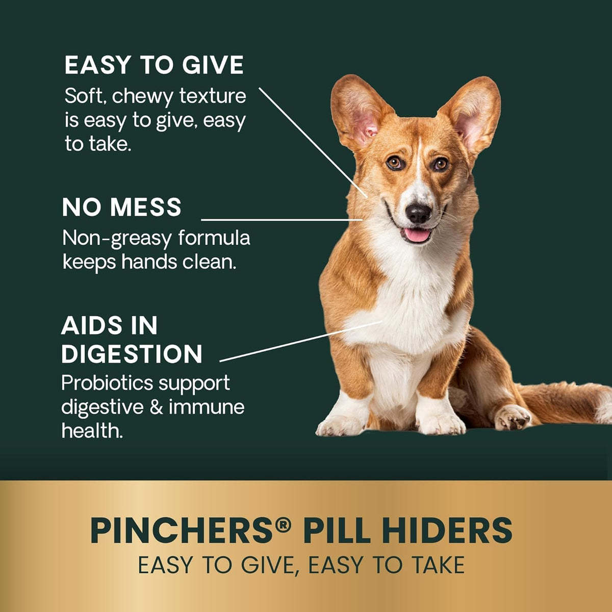 Peanut Butter Dog Pill Hiders 45 Count G291105