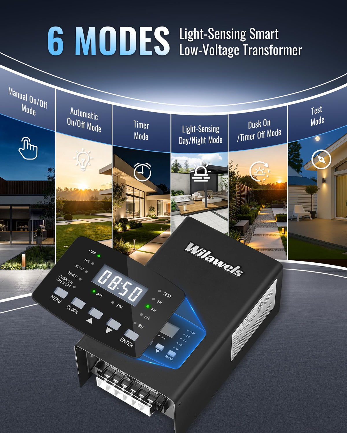 300W Low Voltage Landscape Transformer P362