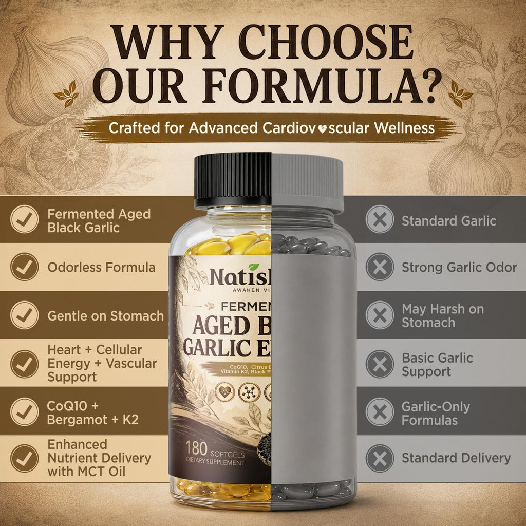 Odorless Black Garlic Extract Softgels X736131