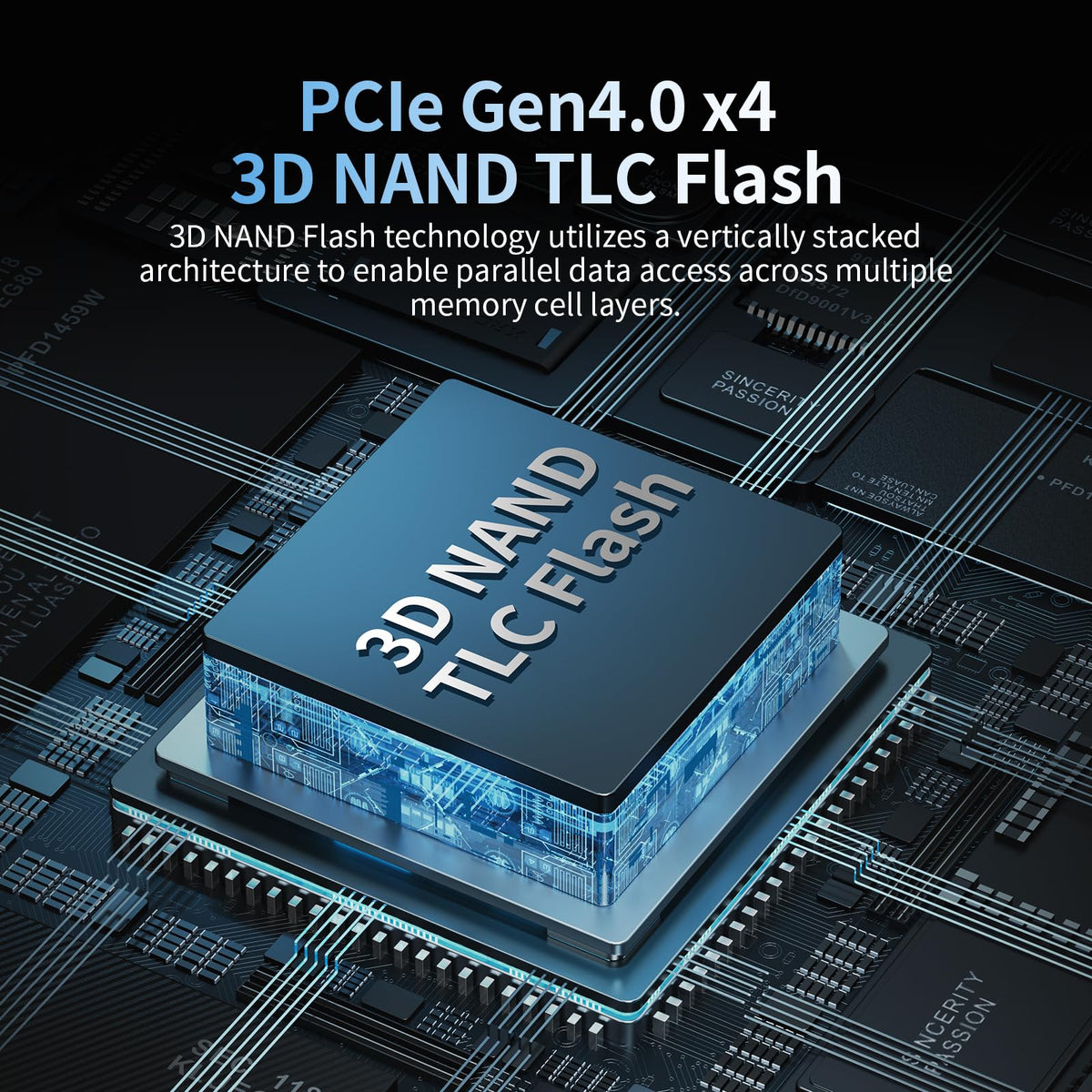 2TB NVMe M.2 PCIe Gen4 x4 Internal SSD D59266
