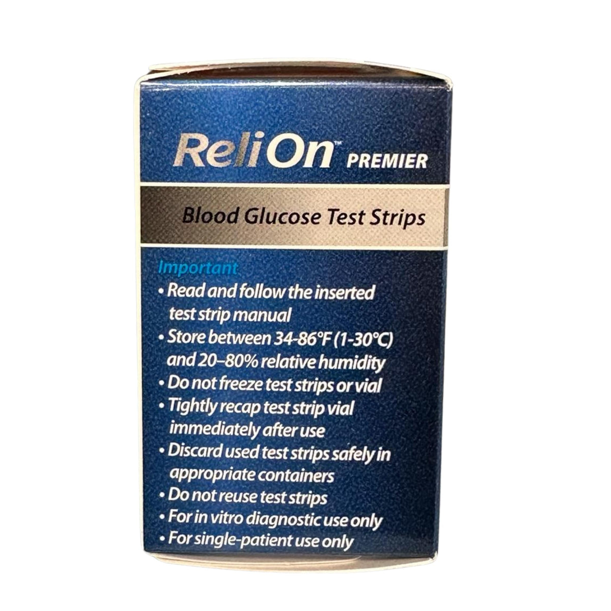 Blood Glucose Test Strips 50ct C75512