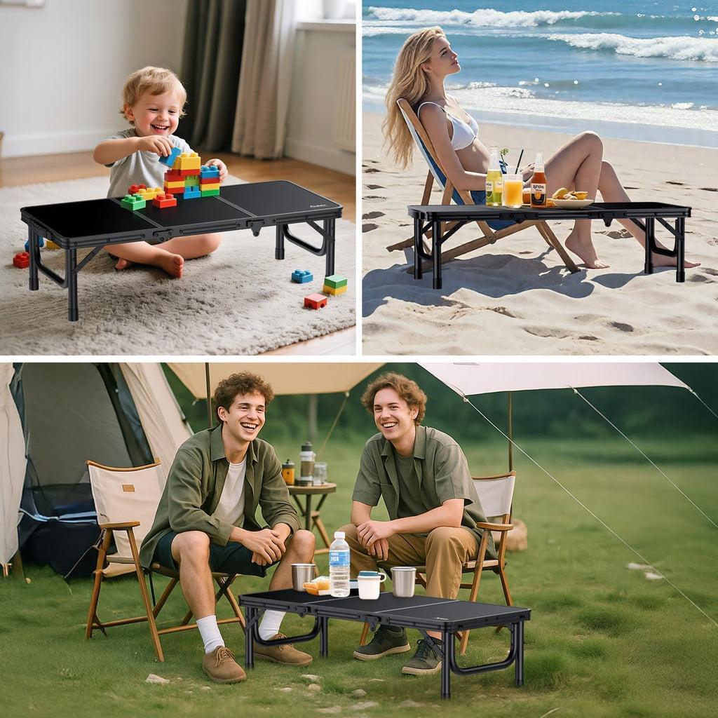 Black Folding Picnic Table M198062