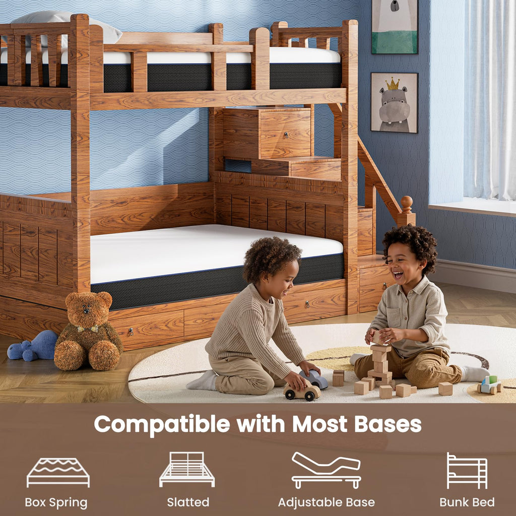 Twin Size 8 Inch Memory Foam Mattress R574290