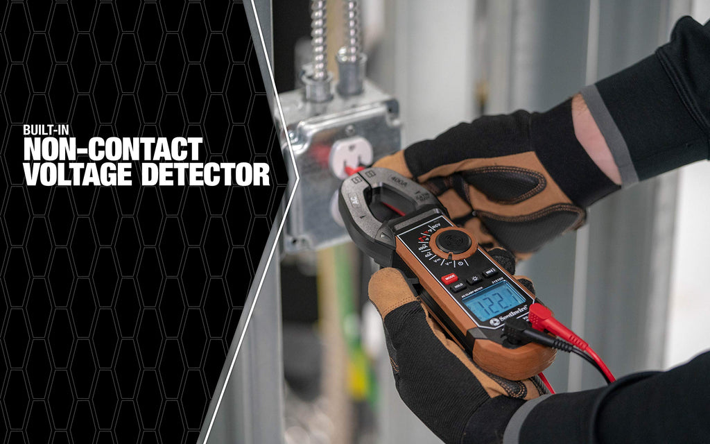400A AC Clamp Meter with Voltage Tester W116507