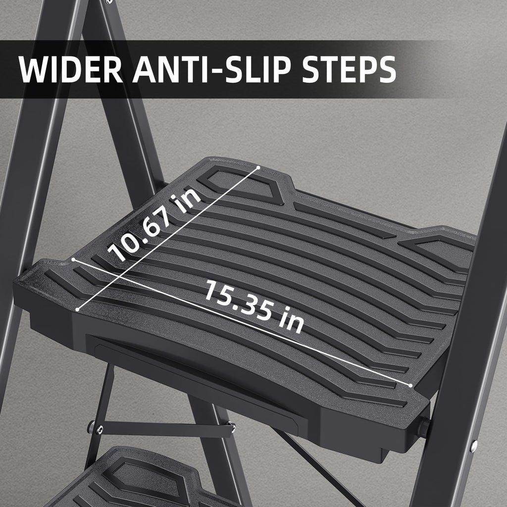4 Step Steel Step Stool X750