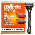 5-Blade Razor with 3 Blade Refills T77045