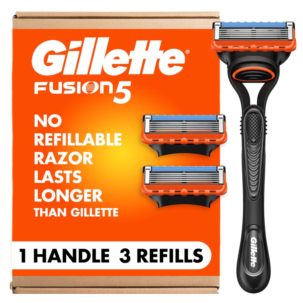 5-Blade Razor with 3 Blade Refills T77045