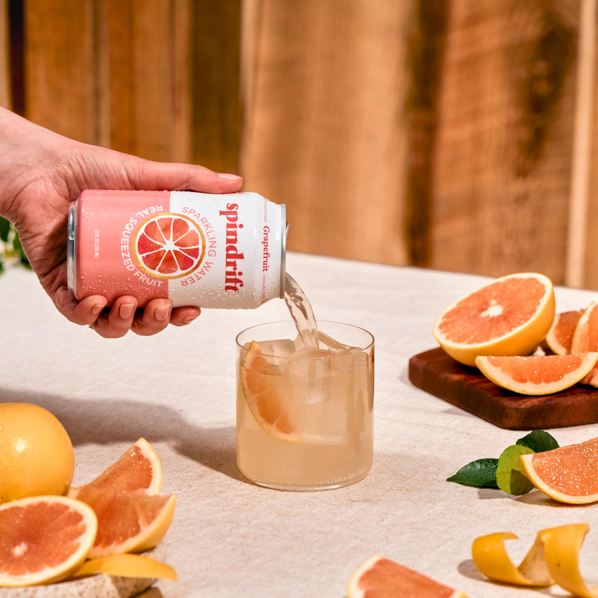 Grapefruit Flavored Sparkling Water 12 Fl Oz (Pack of 24) J965047