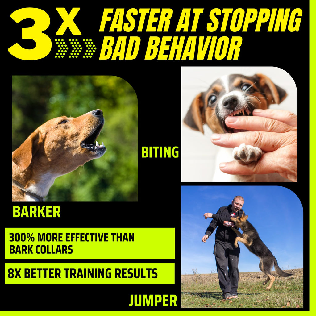 Long Range Ultrasonic Rechargeable Anti Bark Device for Dogs (Black) V539