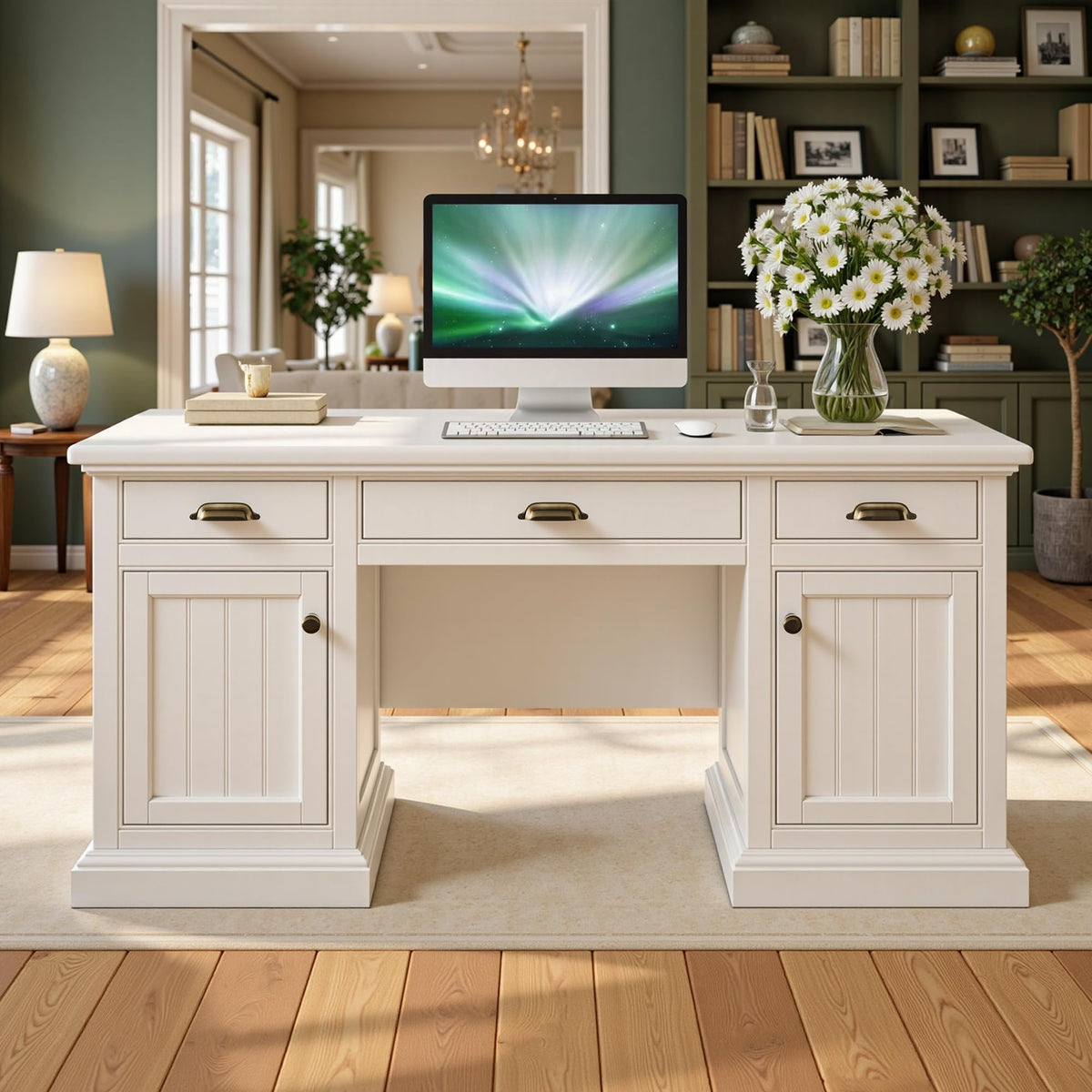 68" Executive Desk T39308