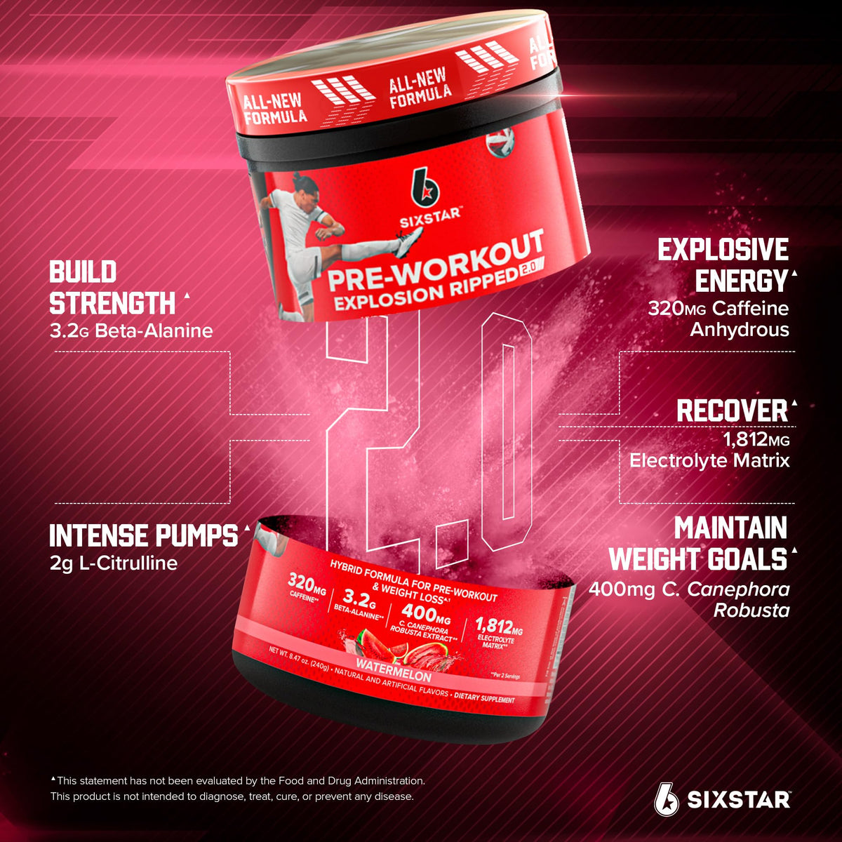 Watermelon Pre-Workout 30 Servings P45969