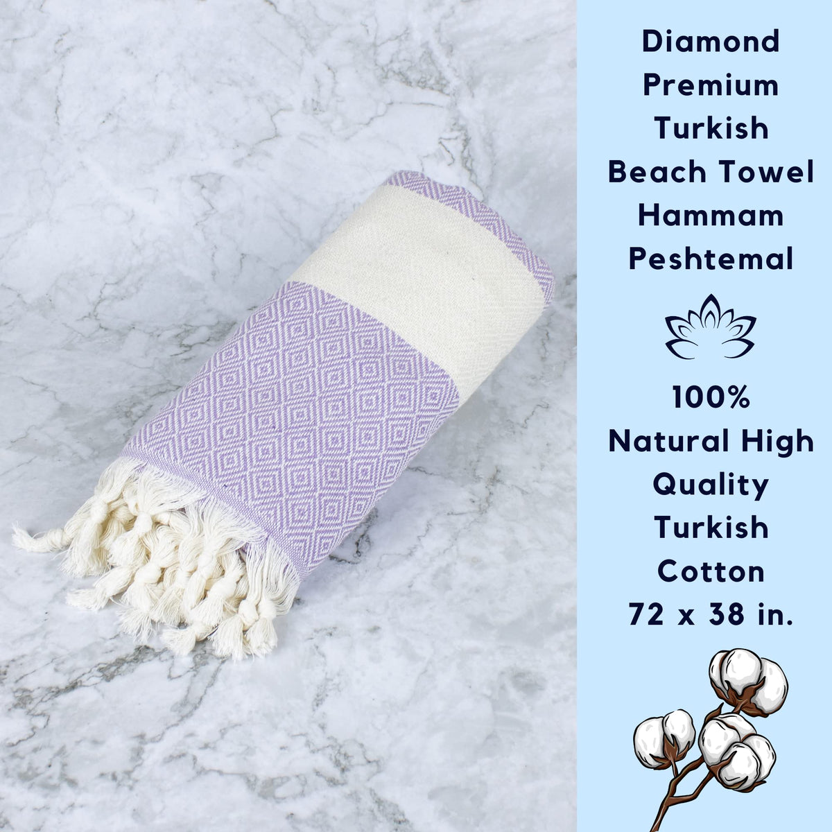 Handmade Lavender 13 Pc Spa Gift Basket H56352