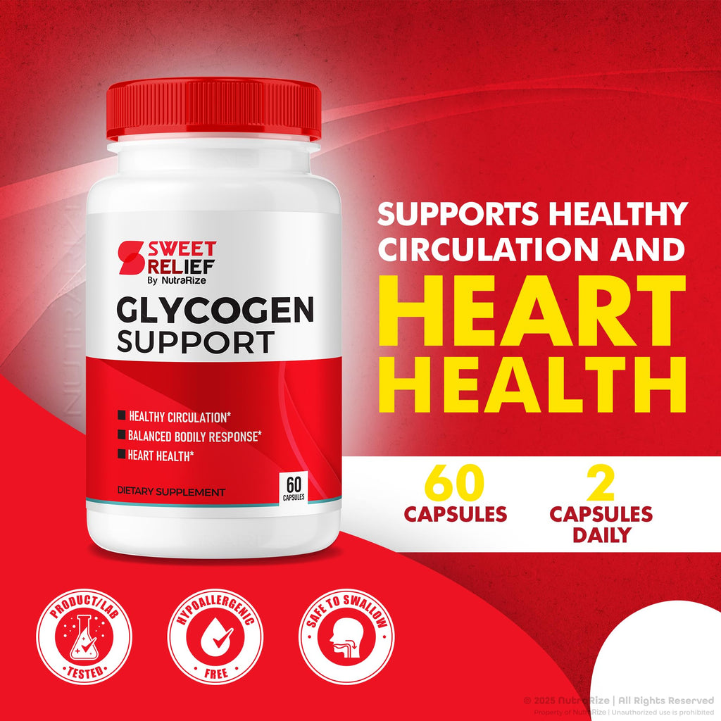 Sweet Relief Glycogen Support Capsules 180 Capsules I808259
