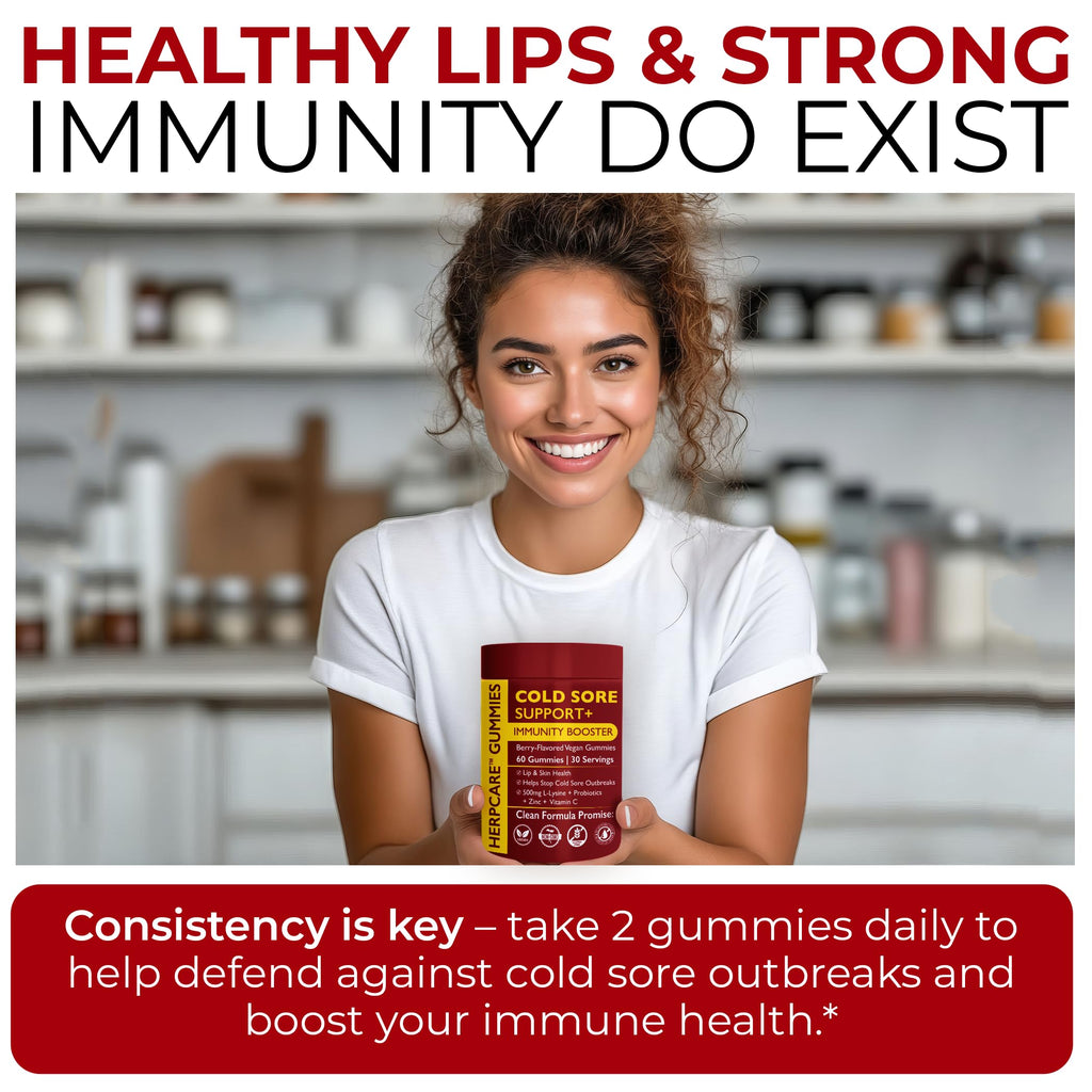 Cold Sore Treatment with L-Lysine, Zinc & Vitamin C U25821