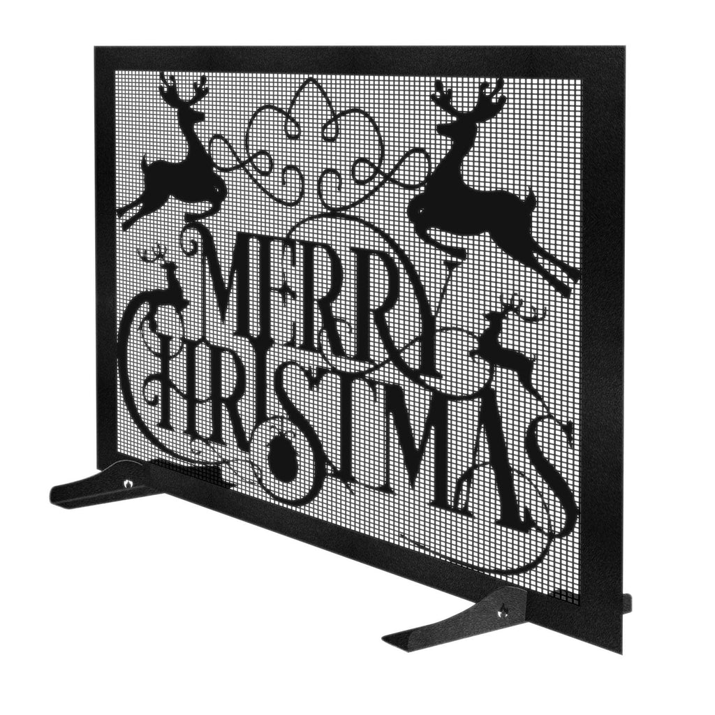 Christmas Fireplace Screen M622712