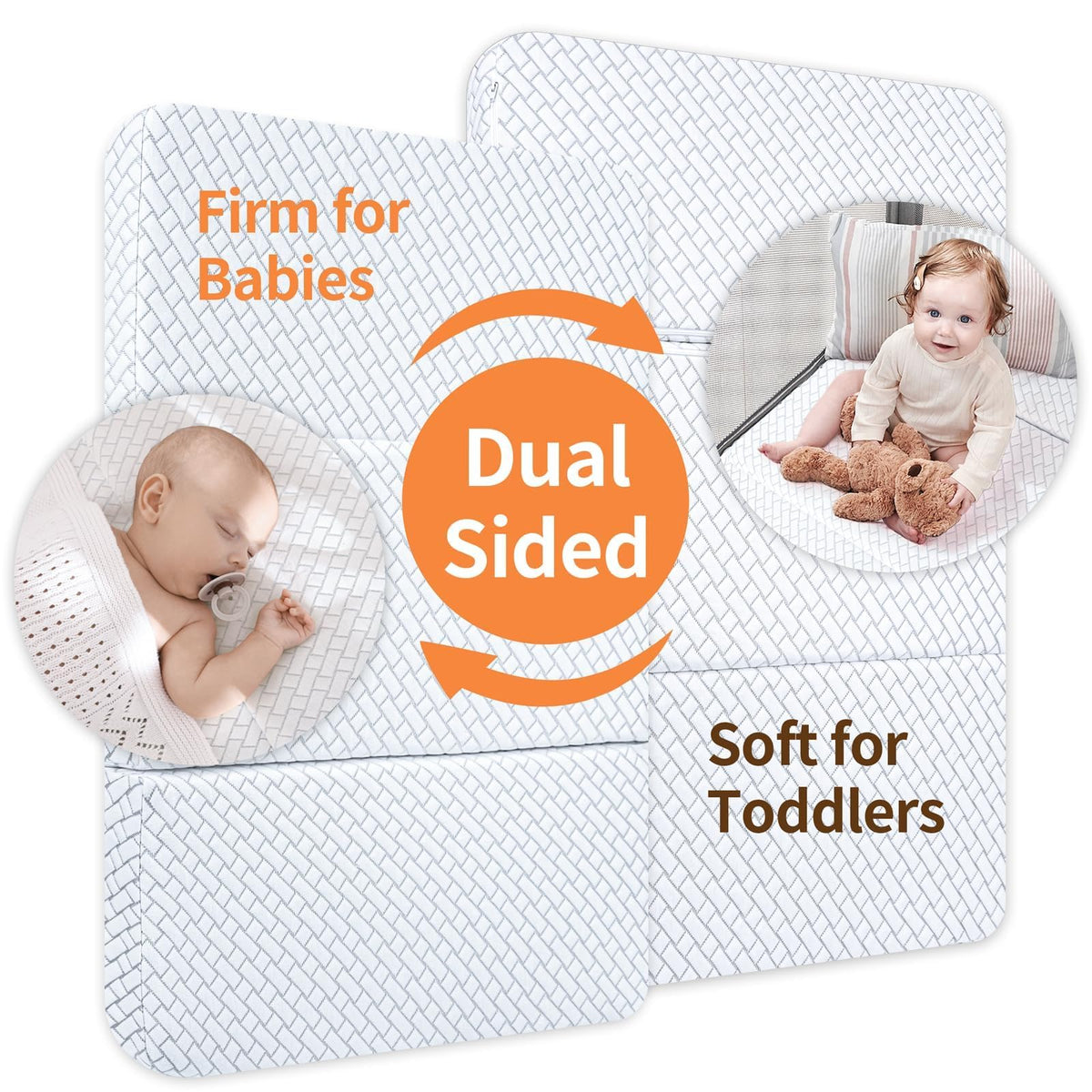 Pack N Play Mattress Trifold Memory Foam I31650