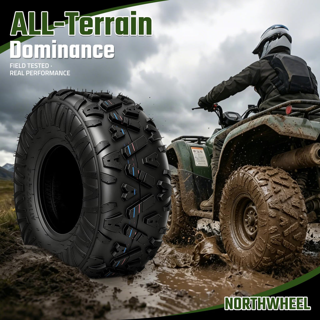 19x7-8 All Terrain Tubeless Set of 2 Tires M606371