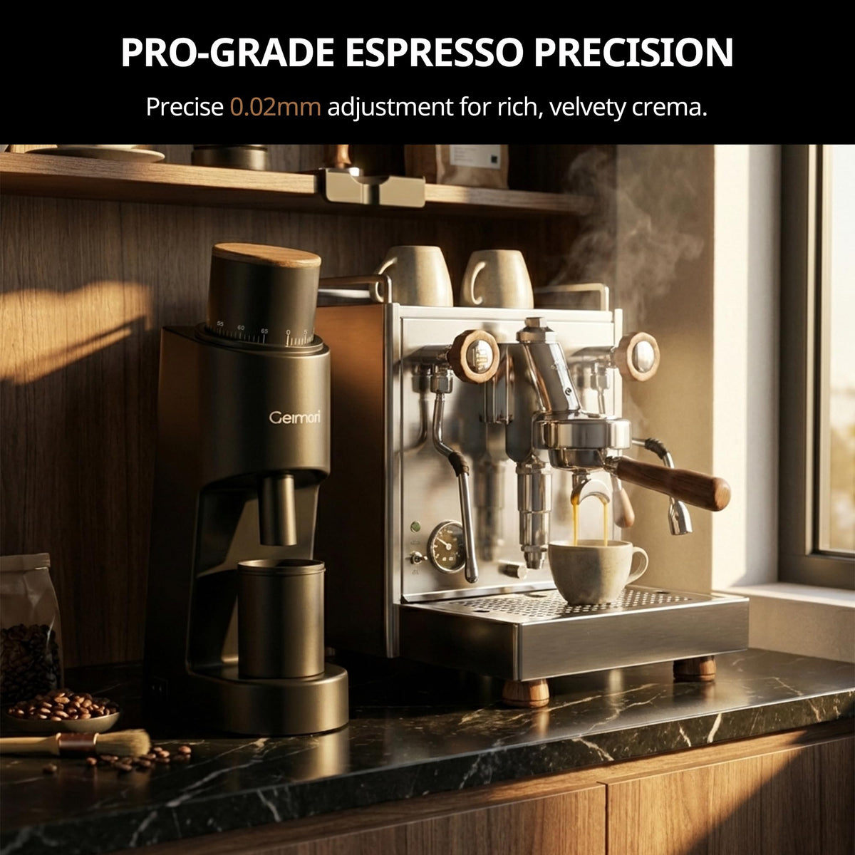 Coffee Grinder with Conical Burr L97661