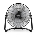 12 Inch 3-Speed Oscillating Metal Floor Fan S9018