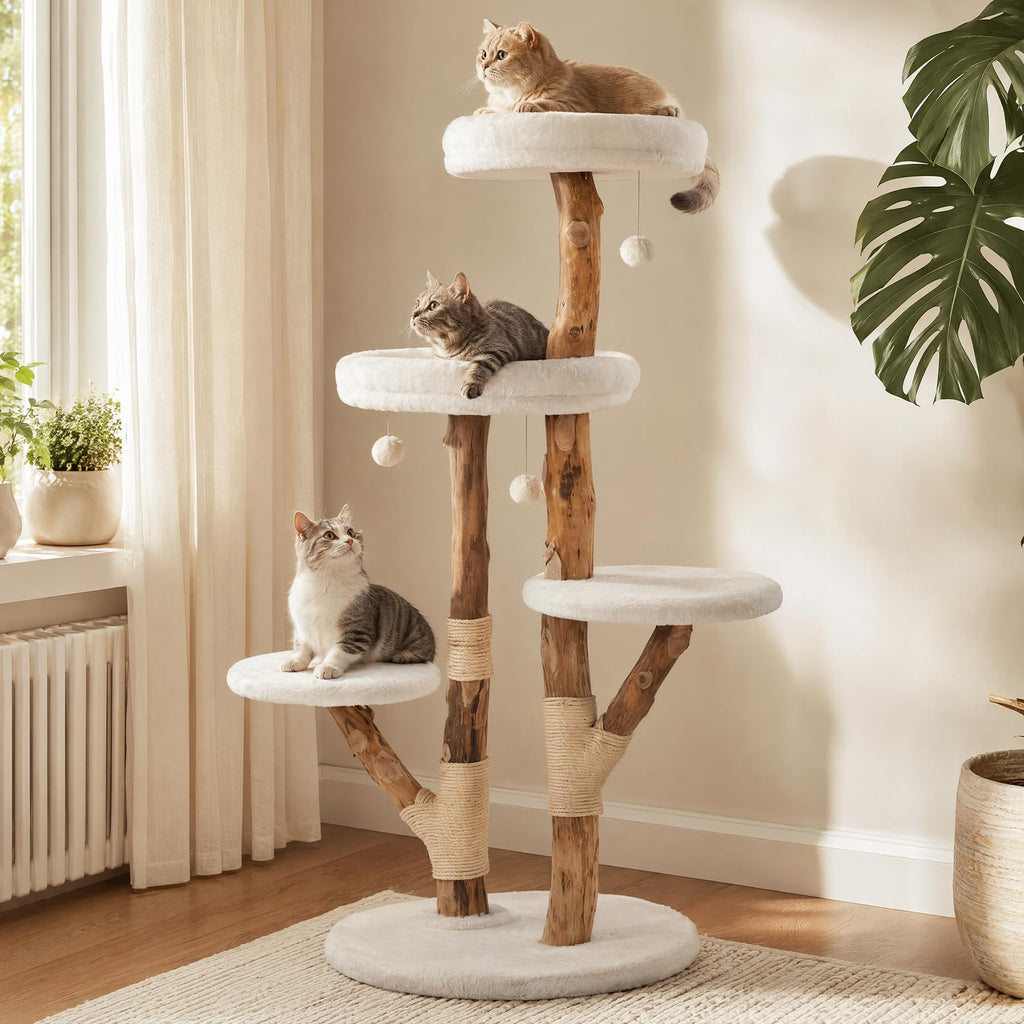Cat Tree Tower with Scratching Post L2885