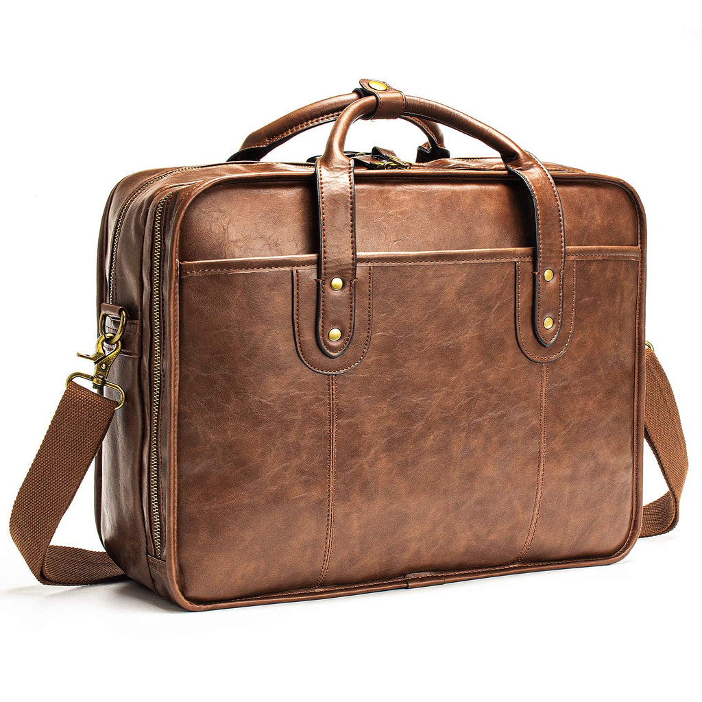 Leather 15.6 Inch Laptop Messenger Bag L5034