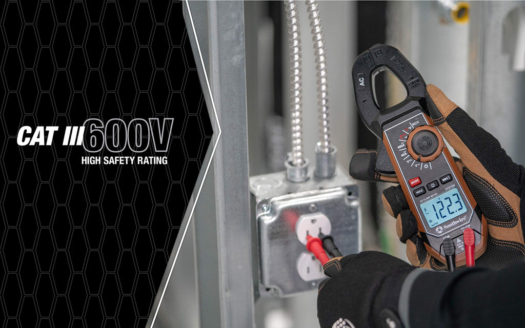 400A AC Clamp Meter with Voltage Tester W116507
