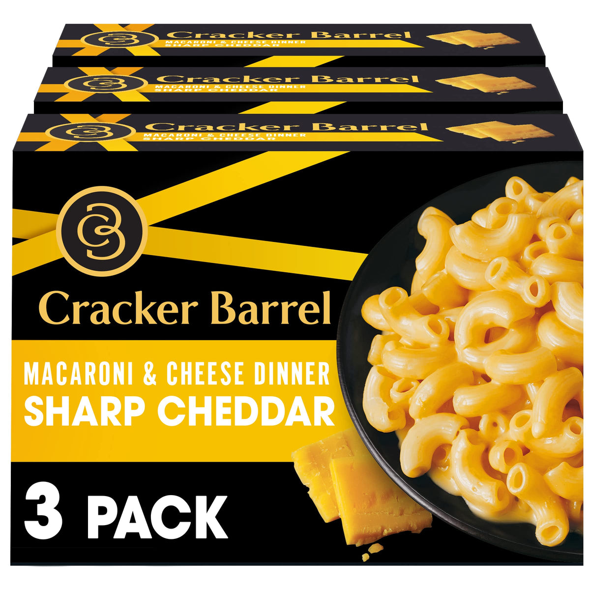 Sharp Cheddar Macaroni & Cheese Dinner 3 ct L41757