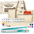 American Mahjong Tile Set with Game Accessories Y414