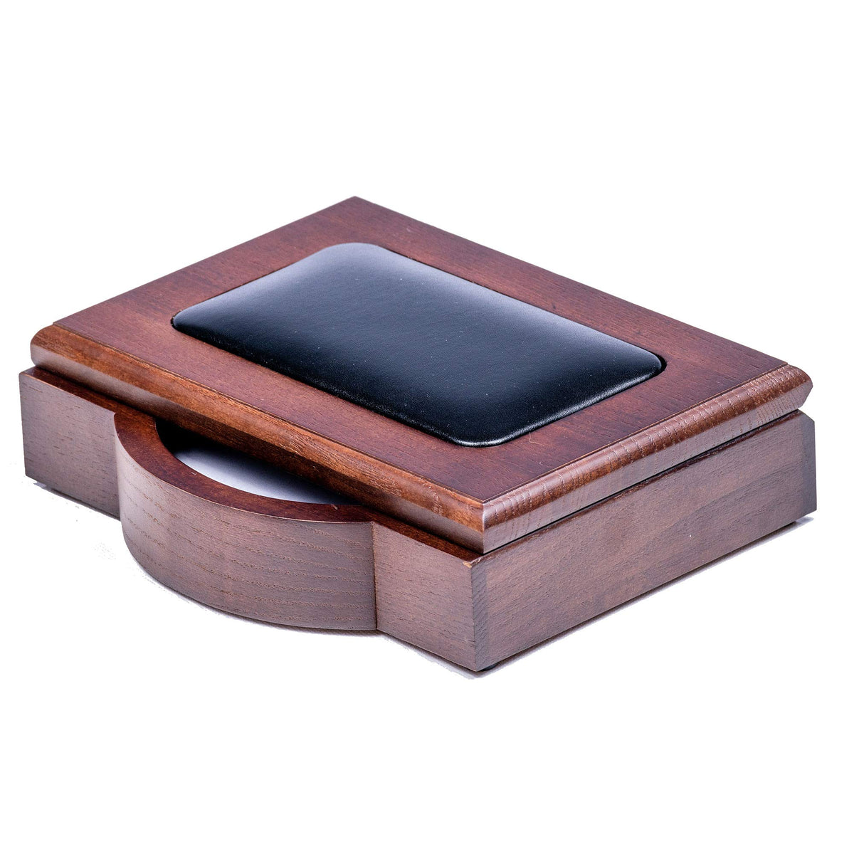 Wood & Leather Desk Set 8 Piece Y63788
