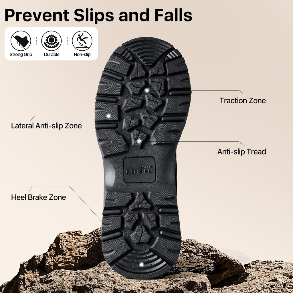 Women’s 6 Inches Lightweight Tactical Work Boots E858