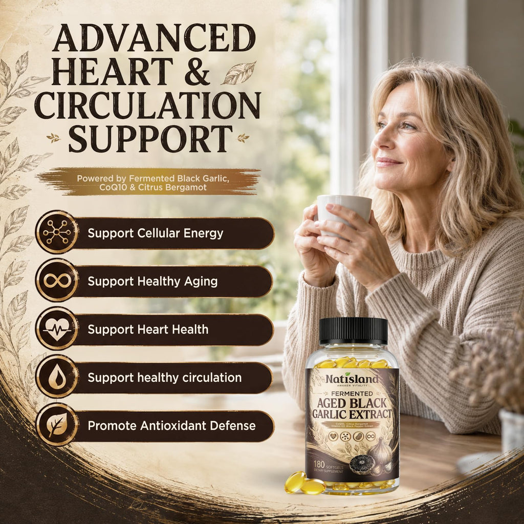 Odorless Black Garlic Extract Softgels X736131