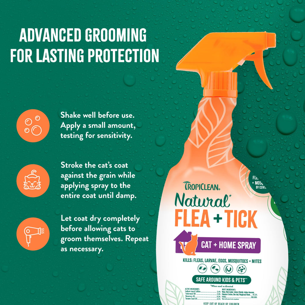 Natural Flea Spray 32oz C372028