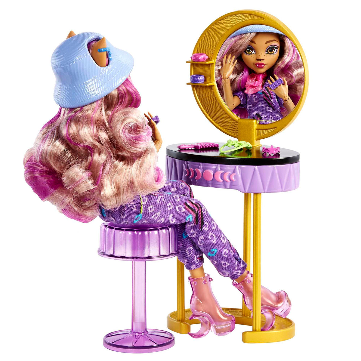 Doll & Playset with Fashion Accessories F3782