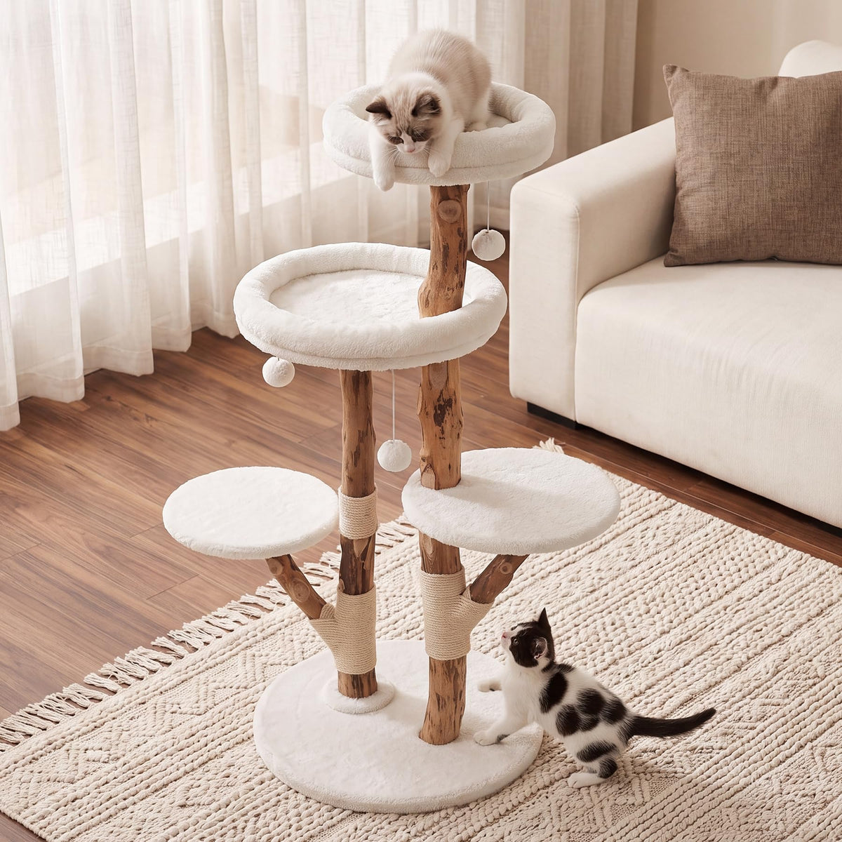 Cat Tree Tower with Scratching Post L2885