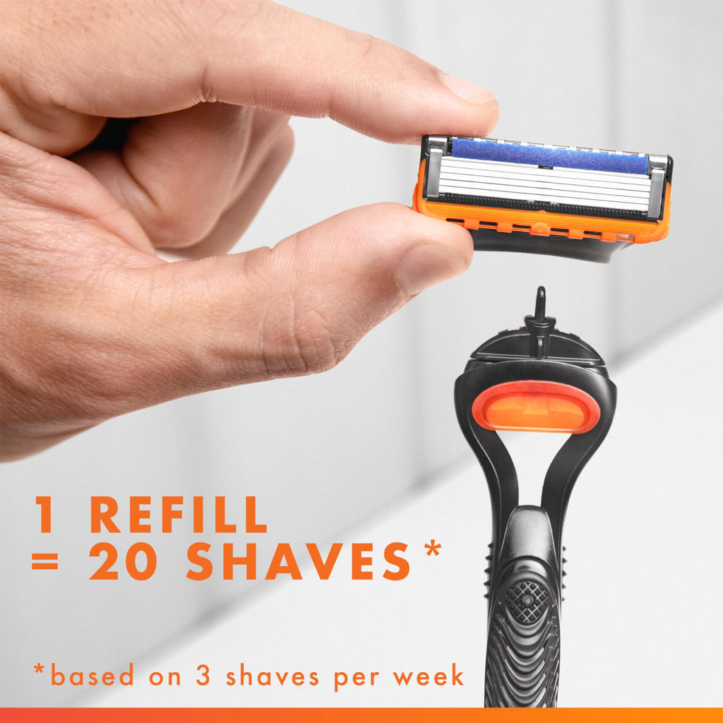 5-Blade Razor with 3 Blade Refills T77045