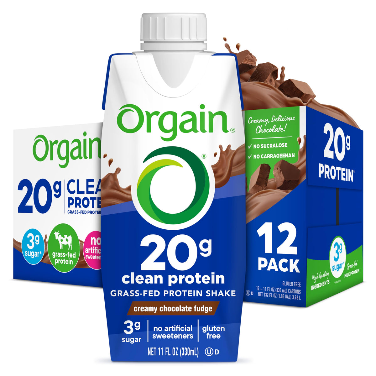 Chocolate High Protein Shake 11 oz 12pk L36439
